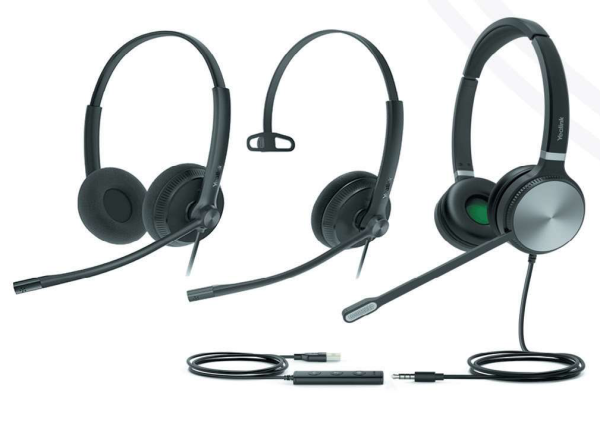 Yealink - YHS34 MONO- YHS34 DUAL- YHS36 DUAL- UH36 DUAL- UH34 DUAL- UH34 MONO
